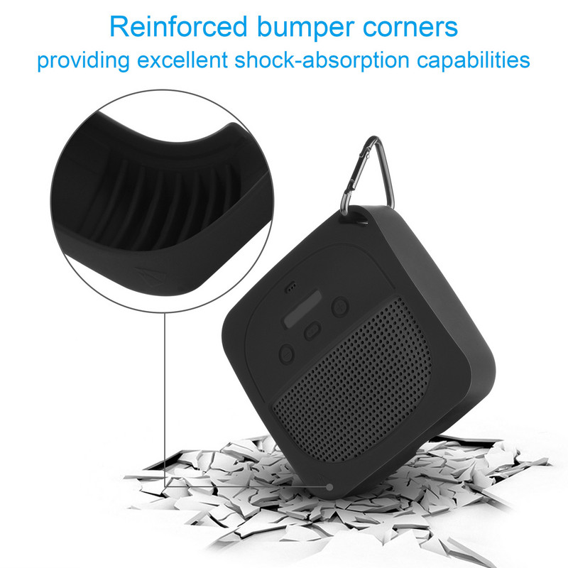 Višebojna navlaka otporna na udarce za Bose SoundLink Micro Mekana zaštitna silikonska navlaka za SoundLink Micro zvučnik