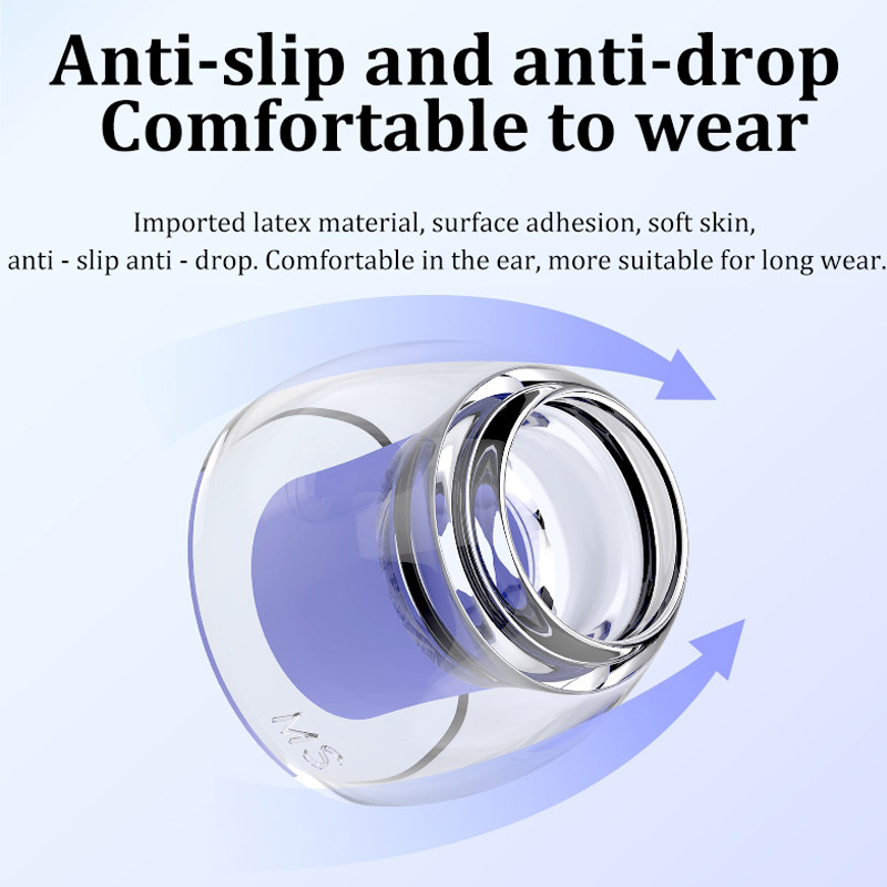 Univerzalni lateks vrhovi za uši za Sennheiser Corrugated Earplug Antialergijski čepići za uši za SONY/HUAWEI/APPLE/XIAOMI/Samsung/AKG