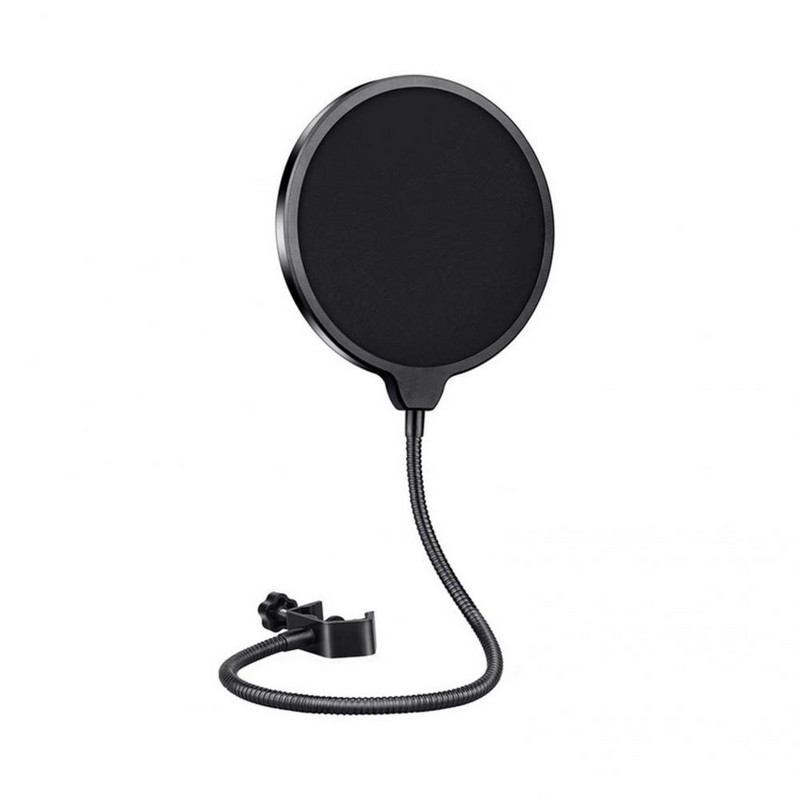 Praktičan MIC Pop Filter Metalni Gooseneck MIC Filter Nosač Praktični Kondenzator za smanjenje eksplozije MIC Pop Filter Pouzdan