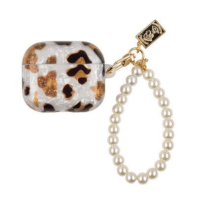 Dreamy Jewelry Chain Case za Airpods 3 Pro 2 1 Air Pods 3 Cute Leopard zaštitni poklopac za Airpods 3. Generation Case Shell