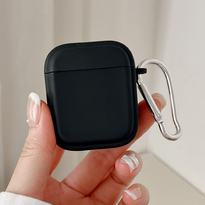 Mat prozirna torbica za slušalice za Apple AirPods 1 2 3 Pro Privjesak za ključeve Prozirna maska za Air Pods Kutija za punjenje slušalica AirPod