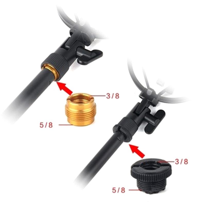 Držač mikrofona s bakrenim navojem Univerzalna kopča za mikrofon Adapter stalka za stezaljku za mikrofon Dugotrajna i pouzdana kopča za mikrofon