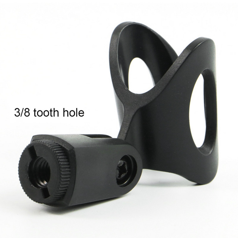 2 kom Fleksibilna kopča za mikrofon U-oblika Ručna bežična žičana stezaljka za mikrofon Stalak Dodaci 3/8 vijak Držač za mikrofon