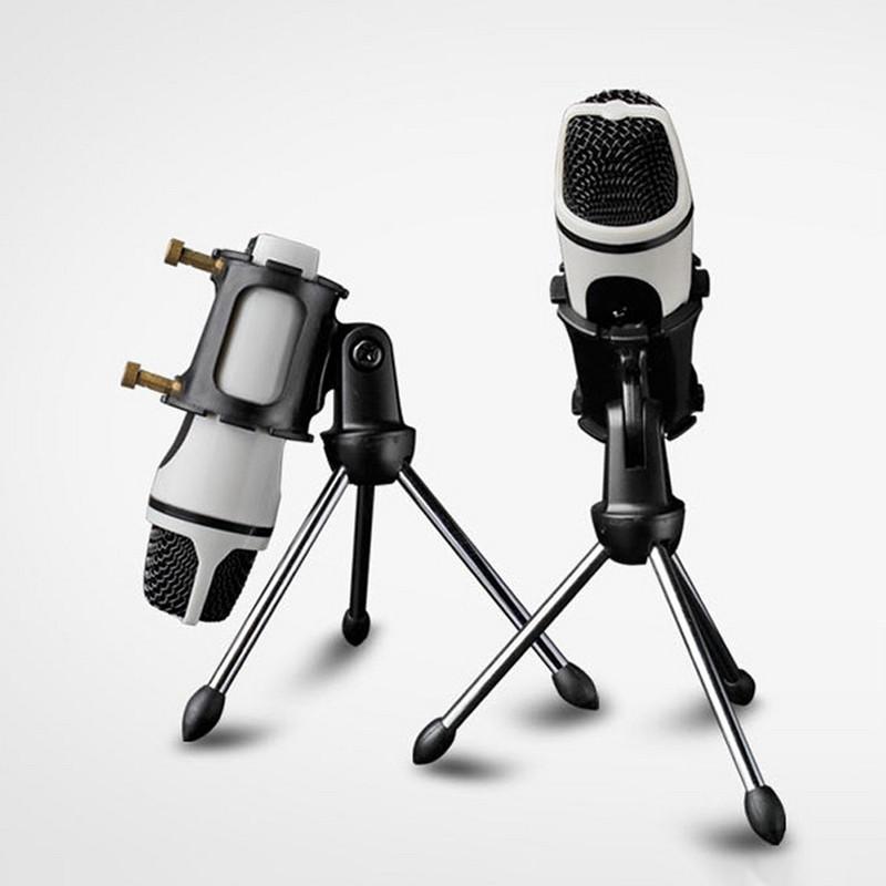 Novi stolni podesivi držač za tronožac mikrofona, držač stalka za mikrofon s filtrom