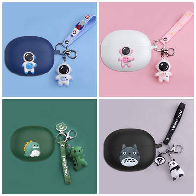 Sony Ambie AM-TW01 Case Cartoon Astronaut / Cute Animal szilikon Bluetooth fülhallgató-tokhoz.