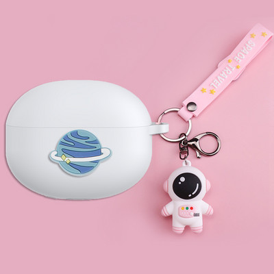 Sony Ambie AM-TW01 Case Cartoon Astronaut / Cute Animal szilikon Bluetooth fülhallgató-tokhoz.