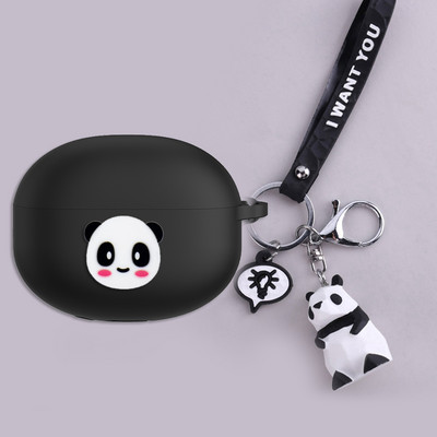 Sony Ambie AM-TW01 Case Cartoon Astronaut / Cute Animal szilikon Bluetooth fülhallgató-tokhoz.