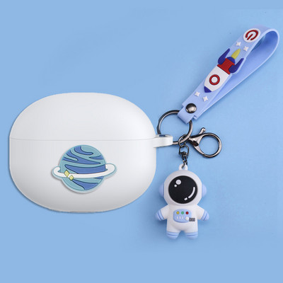 Sony Ambie AM-TW01 Case Cartoon Astronaut / Cute Animal szilikon Bluetooth fülhallgató-tokhoz.