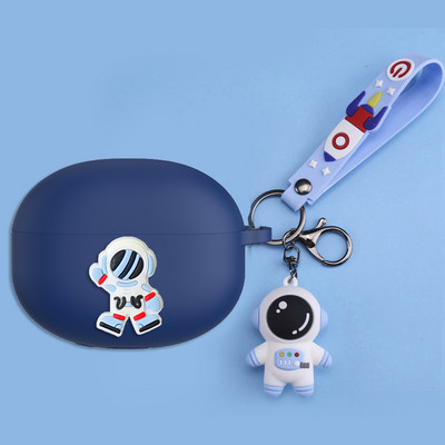 Sony Ambie AM-TW01 Case Cartoon Astronaut / Cute Animal szilikon Bluetooth fülhallgató-tokhoz.