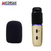 Accesorii de înaltă calitate Microfon Spumă îngroșată Capac cu burete dedicat Rezistent la vânt Rezistent la pulverizare Capac anti-spray pentru microfon