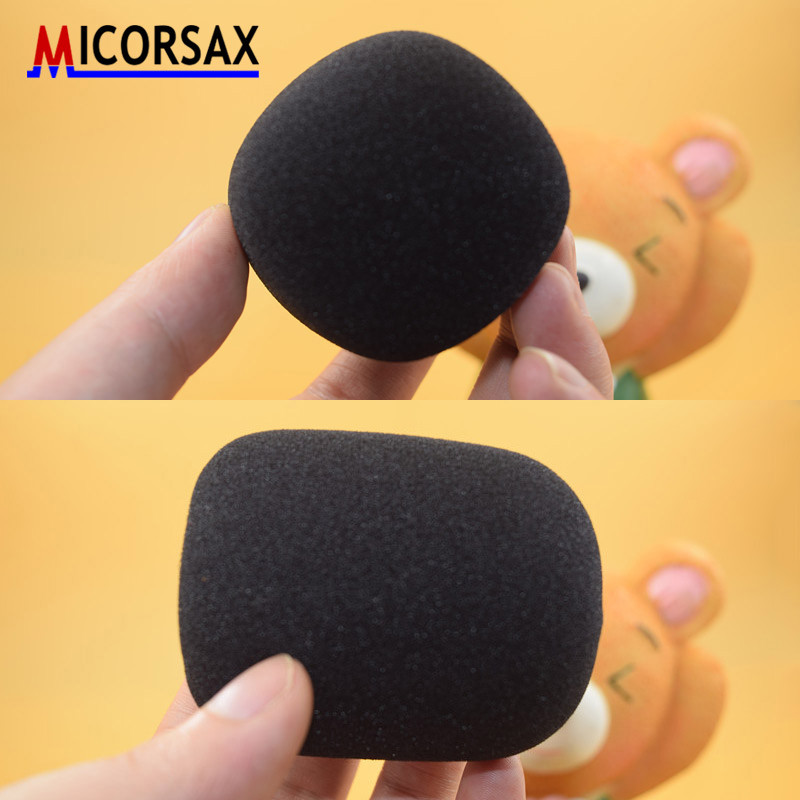 Kiváló minőségű tartozékok Mikrofon Vastag hab dedikált szivacsborítás Szélálló Permetálló Permetezésgátló sapka mikrofonhoz Védő