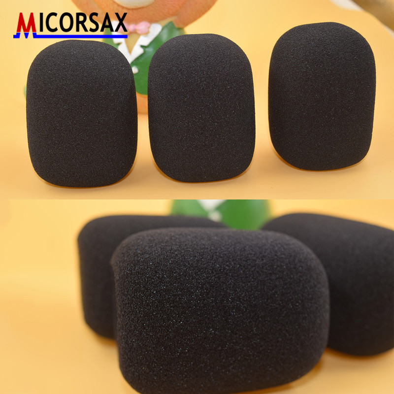 Kiváló minőségű tartozékok Mikrofon Vastag hab dedikált szivacsborítás Szélálló Permetálló Permetezésgátló sapka mikrofonhoz Védő