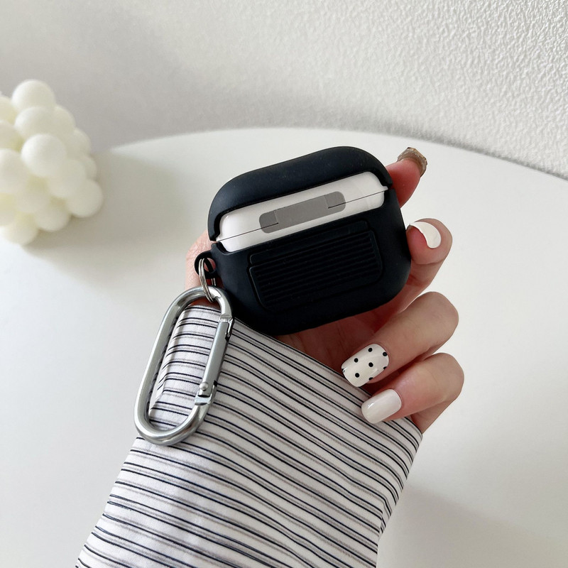 Fashion Retro Game Ausinių dėklas, skirtas Airpods 1 2 Pro 3D Gameboy silikoninis ausinių dangtelis, skirtas Airpods Pro2 Air pods 3 su kabliuku