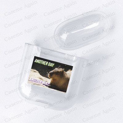 Funny Capybara Meme Case za Apple Airpods Pro 2 1 3 Zaštita otporna na udarce Air Pods Kutija za slušalice Mekana silikonska maska Funda Coque