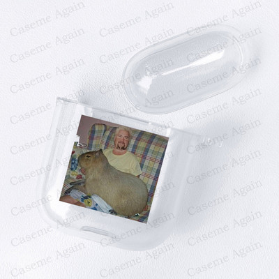 Funny Capybara Meme Case za Apple Airpods Pro 2 1 3 Zaštita otporna na udarce Air Pods Kutija za slušalice Mekana silikonska maska Funda Coque