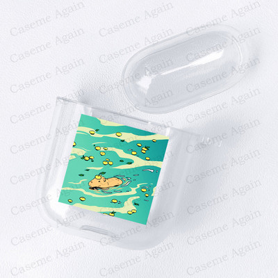 Funny Capybara Meme Case za Apple Airpods Pro 2 1 3 Zaštita otporna na udarce Air Pods Kutija za slušalice Mekana silikonska maska Funda Coque