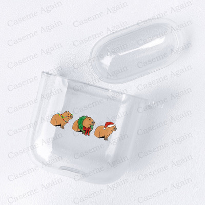 Funny Capybara Meme Case za Apple Airpods Pro 2 1 3 Zaštita otporna na udarce Air Pods Kutija za slušalice Mekana silikonska maska Funda Coque