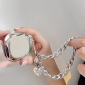 Samsung Galaxy buds 2 / buds live/ buds PRO ar kulonu, mīkstu pārklājumu austiņu vāciņam Cute Butterfly Hearphone Box maciņš