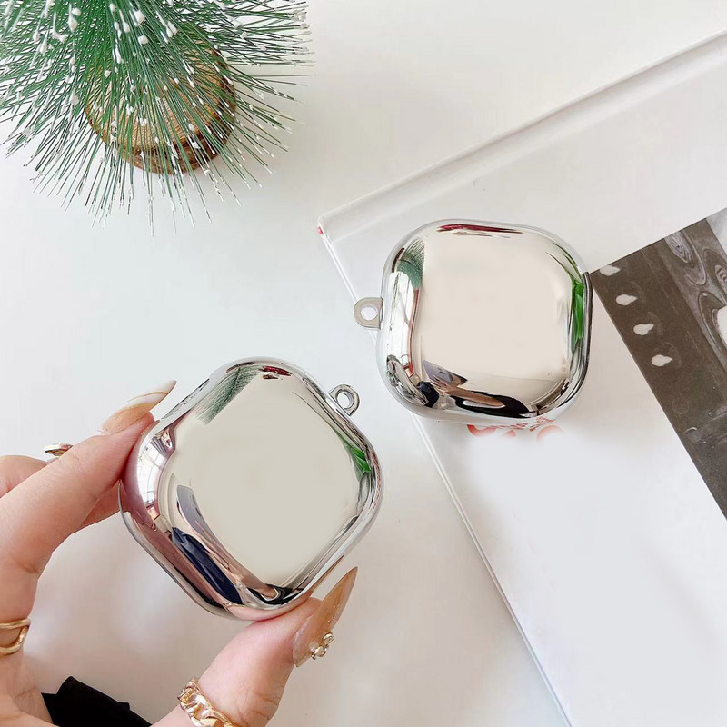 Samsung Galaxy buds 2 / buds live/ buds PRO ar kulonu, mīkstu pārklājumu austiņu vāciņam Cute Butterfly Hearphone Box maciņš