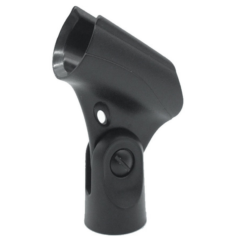 Univerzalni držač kopče za mikrofon s crnim adapterima za muške matice od 5/8 inča na ženske matice od 3/8 inča