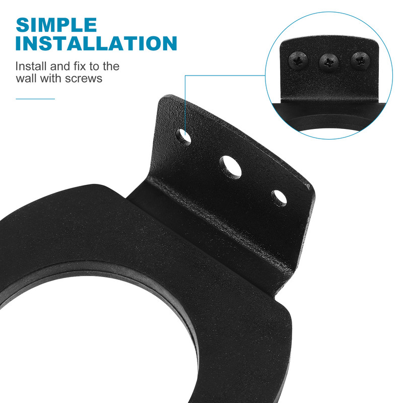 4 buc cârlig pentru microfon microfon fără fir Suport de perete pentru microfon Suport de perete pentru microfon Suport de perete cu gel de silice Tip de montare pe perete