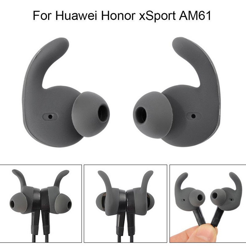 3 pāri S/M/L silikona austiņu uzgaļi Huawei AM61 austiņu spilventiņu austiņu uzgaļu nomaiņai Huawei Honor xSport AM61 austiņām