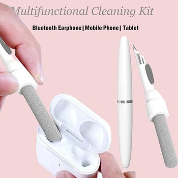 Cleaner Pen Kit For Airpods Pro Case Airpots 1 2 3 Earbuds Clean Pen Bluetooth слушалки Инструменти за почистване Huawei freebuds4i