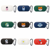 Pentru JBL TUNE 115TWS Husă pentru căști cu desene animate Husă din silicon pentru animale amuzante Carcasă moale Cutie de protecție pentru jbl 115
