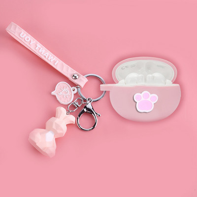 Za OPPO Enco Free 2 slučaj Zaštitna maska za slušalice s crtićem za OPPO air /Enco X Silikonska bežična Bluetooth torbica za slušalice