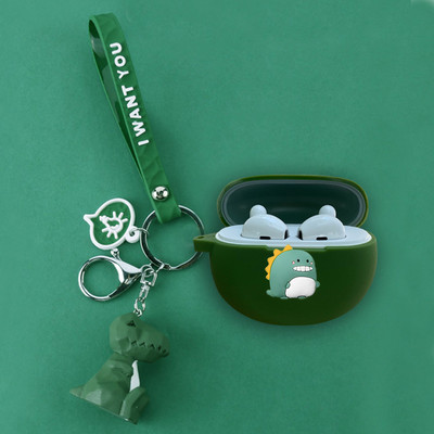 Za OPPO Enco Free 2 slučaj Zaštitna maska za slušalice s crtićem za OPPO air /Enco X Silikonska bežična Bluetooth torbica za slušalice