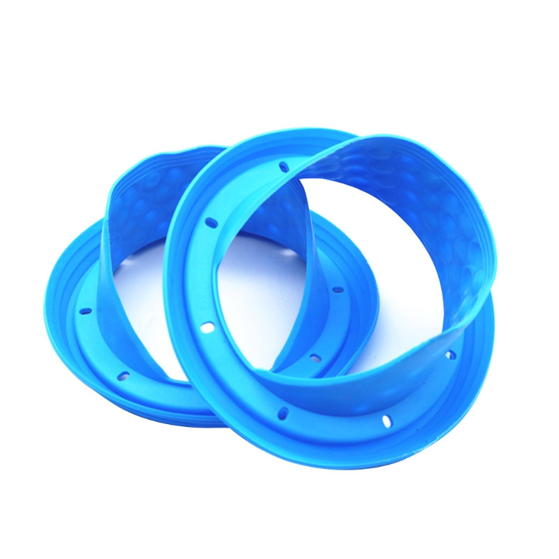 2 komada zvuka automobila 6,5-inčni zvučnik Vodootporan poklopac Zvučna izolacija Stop Shock Adapter za montiranje na brtvu od silikagela Univerzalni