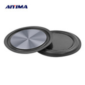 AIYIMA 2 DB Passzív Basszus Radiátor Hangszóró Membrán 50/61/62mm Hangszórók Javítási Tartozékok Vibrációs membrán mélynyomóhoz barkácsolás