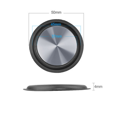 AIYIMA 2 DB Passzív Basszus Radiátor Hangszóró Membrán 50/61/62mm Hangszórók Javítási Tartozékok Vibrációs membrán mélynyomóhoz barkácsolás