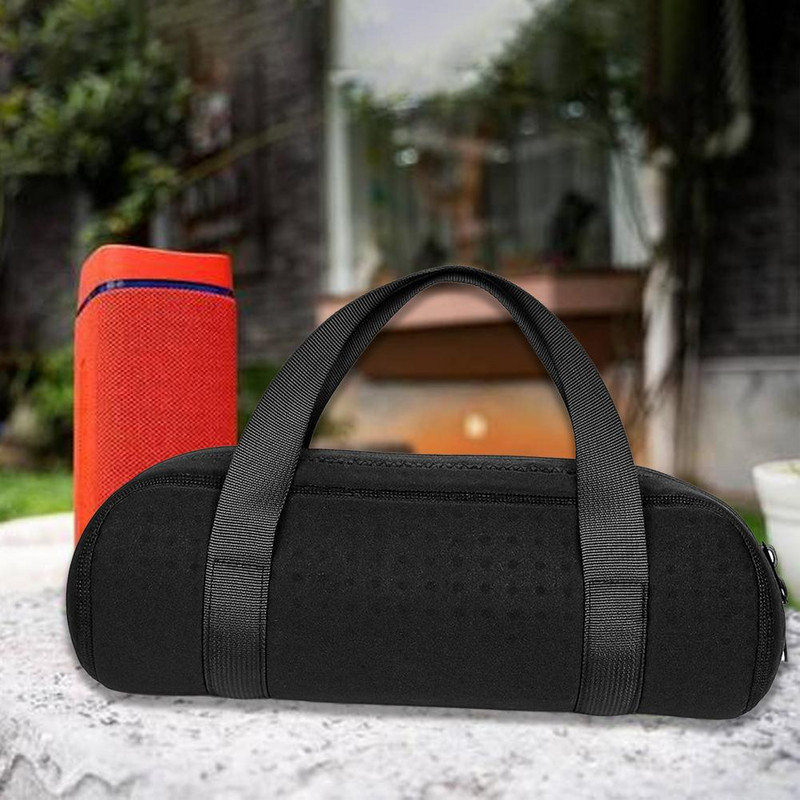 Skaļruņa futrālis ar rokturi Triecienizturīgs melns cietā vāka uzglabāšanas kaste Sony SRS-XB33