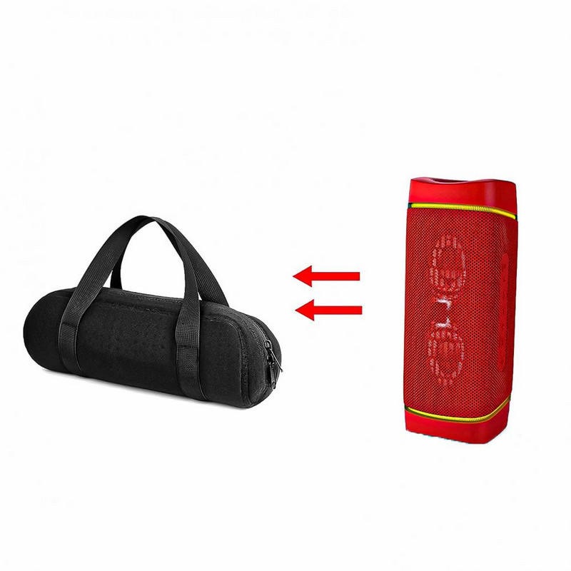 Skaļruņa futrālis ar rokturi Triecienizturīgs melns cietā vāka uzglabāšanas kaste Sony SRS-XB33