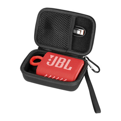Твърд калъф за преносими Bluetooth водоустойчиви високоговорители JBL GO 3, място за съхранение при пътуване, подходящо за JBL GO3 Type C USB кабел и зарядно