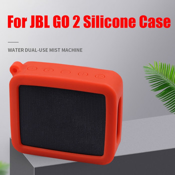 Ανθεκτική θήκη σιλικόνης Προστατευτικό κάλυμμα Θήκη ηχείου κατά της πτώσης για-JBL GO 2 GO2 Αξεσουάρ ηχείων συμβατή με Bluetooth