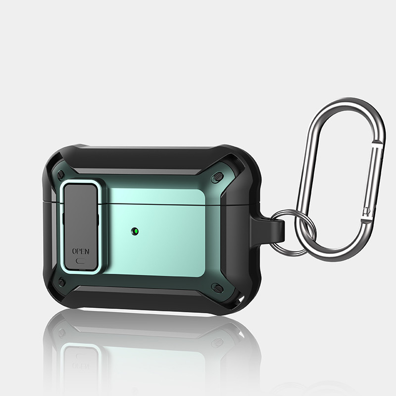 Poklopac prekidača za Airpods Pro 2 Case TPU PC zaštitni poklopac za Apple AirPods 3 Case Dodaci Bežične slušalice s privjeskom za ključeve