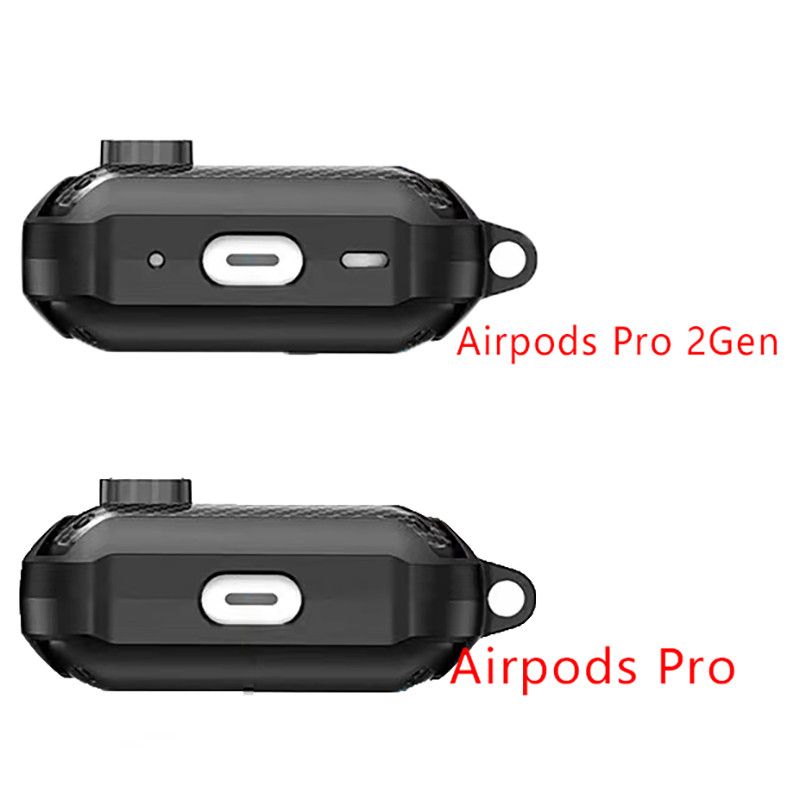 Poklopac prekidača za Airpods Pro 2 Case TPU PC zaštitni poklopac za Apple AirPods 3 Case Dodaci Bežične slušalice s privjeskom za ključeve
