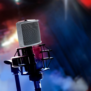 Продухване на микрофон Филтър за предно стъкло Протектор за преносима вокална кабина Популярност