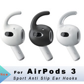 2021. Za Apple Airpods 3 kukice za uši Navlake Držači Protuklizna krila Navlake za uši Savjeti za držanje ušiju Kapice Mekani silikonski sport protiv ogrebotina