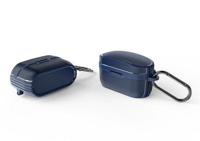 Nou pentru Sony WF-1000XM4 Husă din fibră de carbon Husă robustă de protecție pentru întregul corp cu breloc Husă TWS pentru carcasă de lux WF-1000XM4