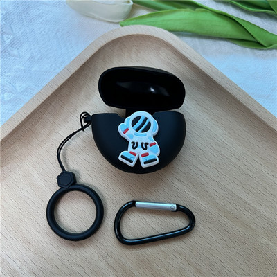 Karikatūras futrālis priekš Air Pro 6 TWS mīksta silikona bezvadu Bluetooth Pro 6 austiņu aizsargvāciņš