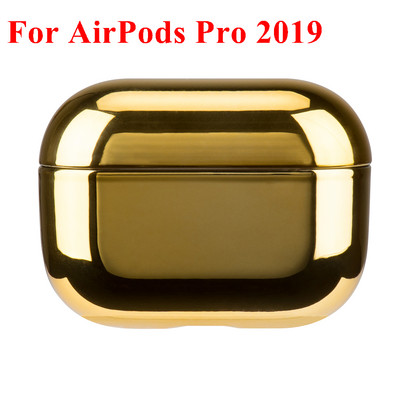 Za AirPods Pro 2 3 kućište Luksuzna pozlaćena tvrda korica Bluetooth futrola za bežične slušalice za Airpod Air pods Pro 2 Pro2 2022