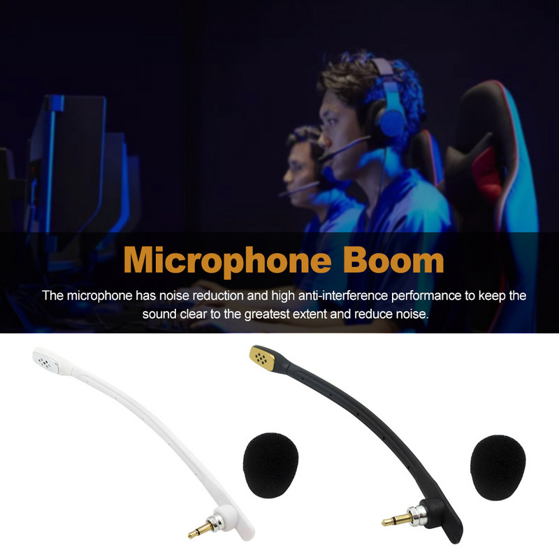 Korduvkasutatav asendusosa Audio Kerge mänguri Interneti-riba Kodu mikrofoni nool Vastupidav peakomplekti tarvik sobib ASTRO A40 jaoks