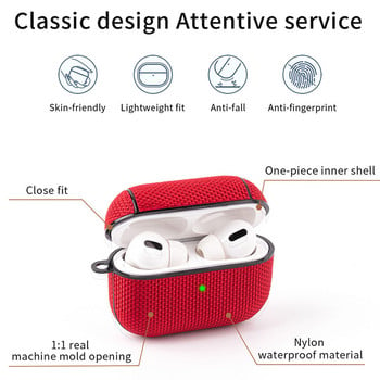 Για Airpods Pro 2 Case 2022 2nd Generation Earphone Shell Αδιάβροχο Nylon Κάλυμμα ακουστικών Funda For Apple Air Pod 3 Pro 1 case