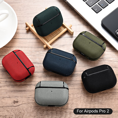 „Airpods Pro 2 Case 2022“ 2-osios kartos ausinių korpusas, vandeniui atsparus nailoninis ausinių dangtelis „Funda For Apple Air Pod 3 Pro 1 Case“