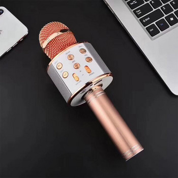 Безжичен микрофон Прецизно улавяне на звук Стабилно предаване Безжичен високоговорител Микрофон за шоу на живо