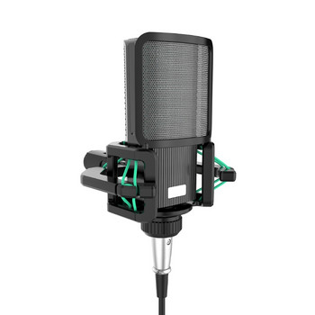 Универсален микрофон за запис на звук, микрофон, щипка, държач за скоба за ударно монтиране Нов дропшип