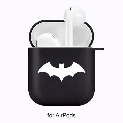 Silikonski poklopac za slušalice Airpods 1/2 Don't Touch My Pods Black Soft Protector Fundas Airpods Pro Case Air Pods ChargingBags